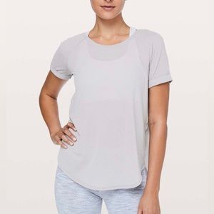 Lululemon tie up tee
